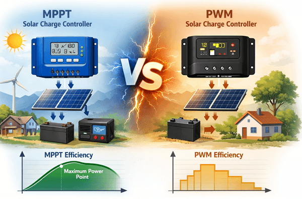 PWM vs MPPT