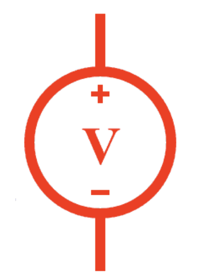 Symbol DC Voltage Source 