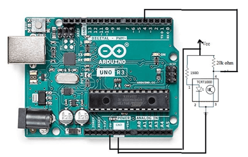 Optical Sensor Working with Arduino